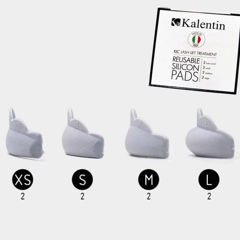 Cofanetto pads riutilizzabili in silicone 4paia - Mix