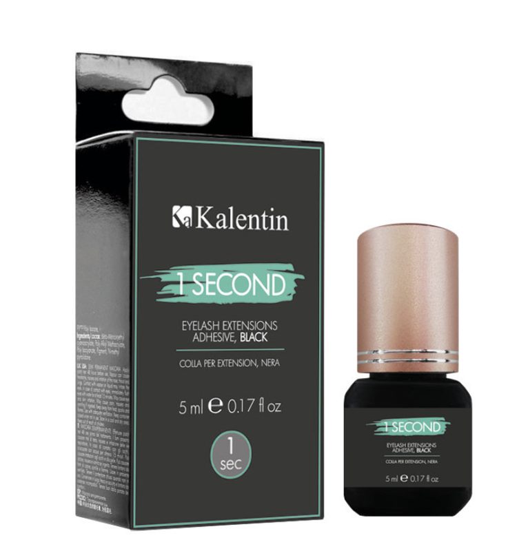 Colla 1 secondo nera per extension ciglia - 5ml