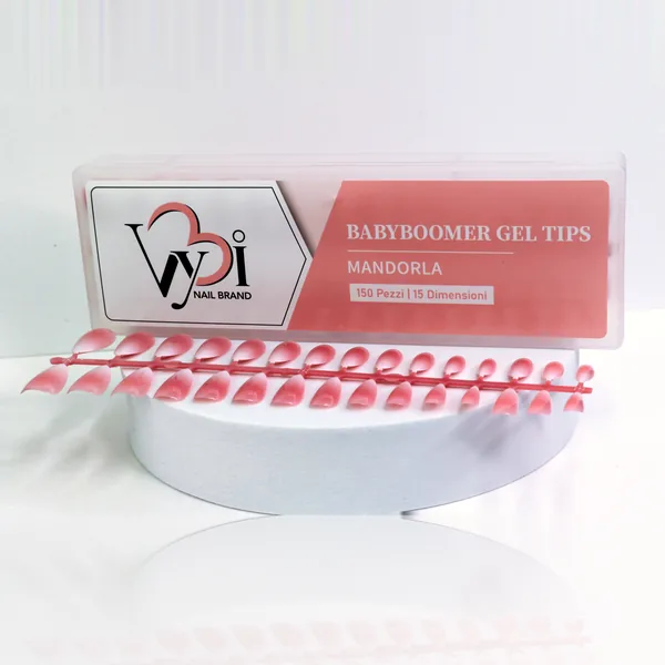 GEL TIPS BABYBOOMER MANDORLA